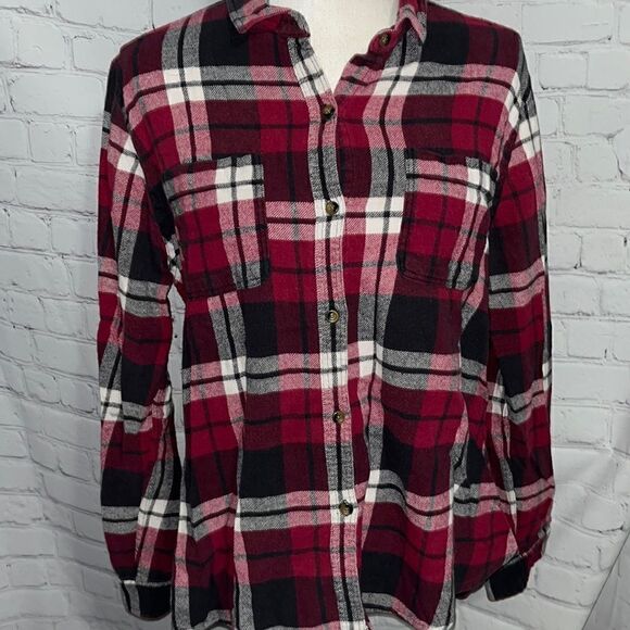 Passport - Plaid - Button Up - Long Sleeve - XXL - Picture 1 of 3